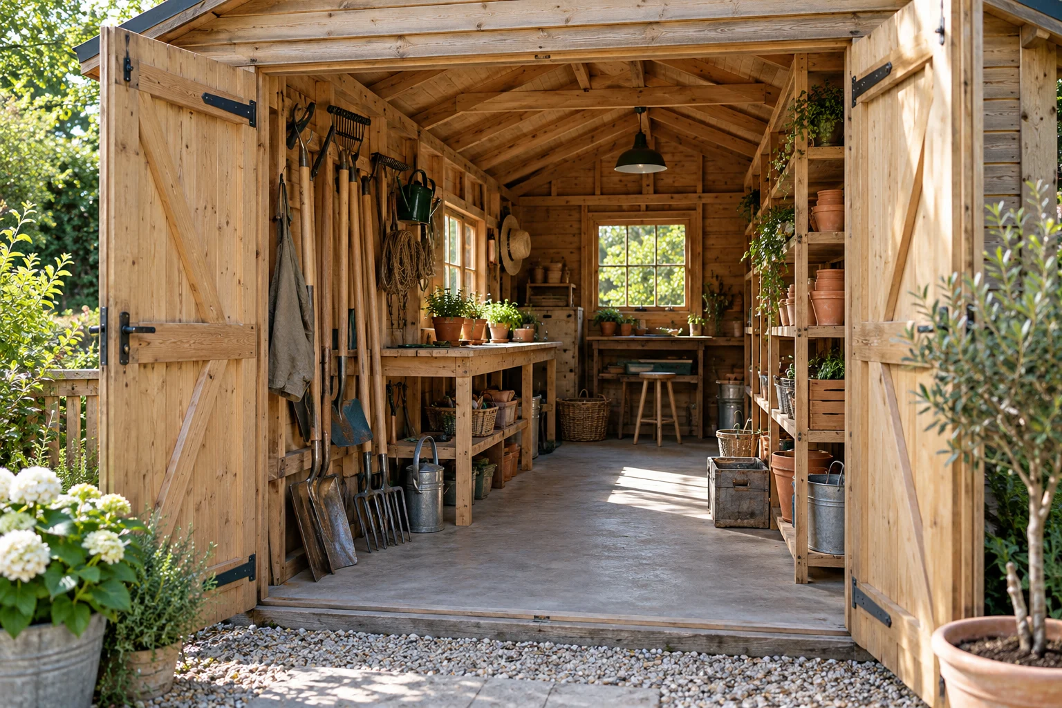 Gardez vos outils à portée de main toute l’année